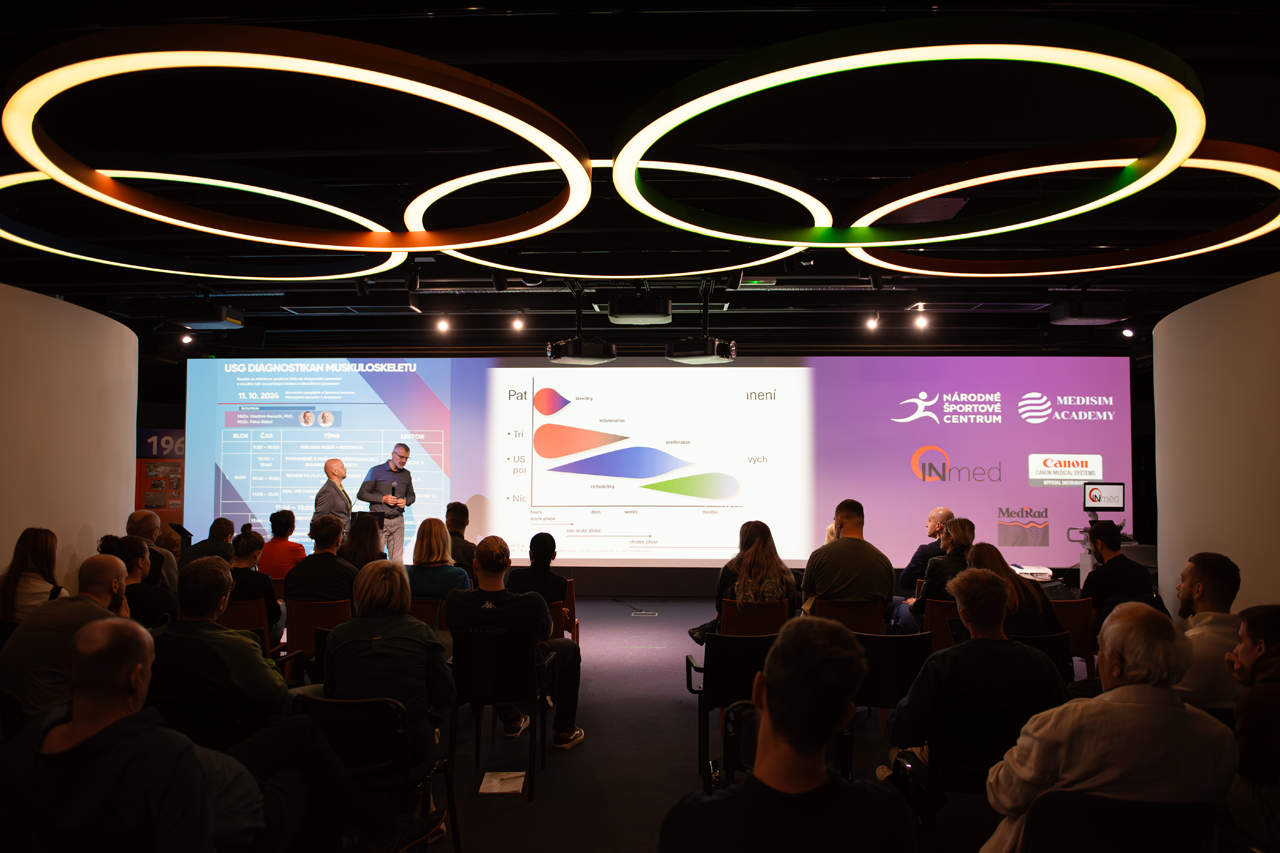 MediRad — prednáška v Národnom športovom centre